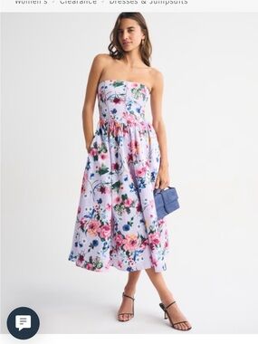 abercrombie organza tiered strapless mini dress Abercrombie & Fitch Organza Tiered Strapless Mini Dress